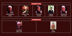 Trompettes et Trombones - Famille des 'Cuivres'